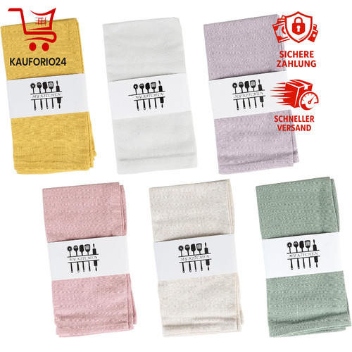 Stoffservietten 6er set leinen - set,