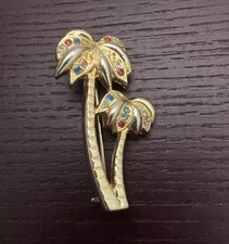 Vintage aconda brosche - vintage, palme