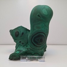 Malachit Stalaktit XL Katanga Kongo