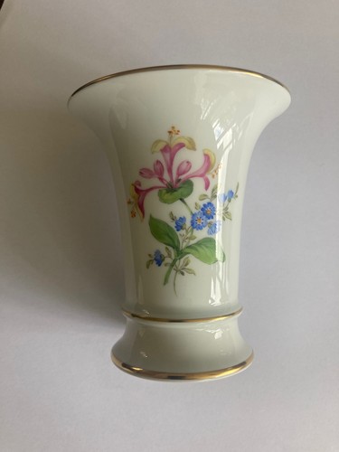 Meissen porzellan trichtervase - meissen,