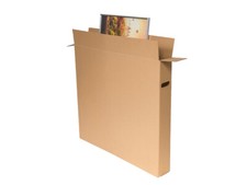 50x Bilderkarton, braun -