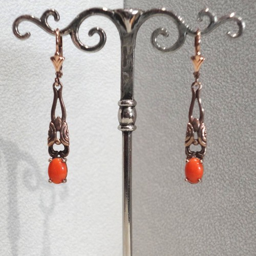 Korallen schmuck ohrringe - korallen,