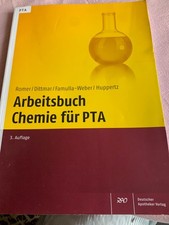 Arbeitsbuch Chemie für Pta 3.auflage