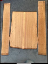 Tonholz Boden und Zargen Wallnuss Juglans nigra (für klassische Gitarre)