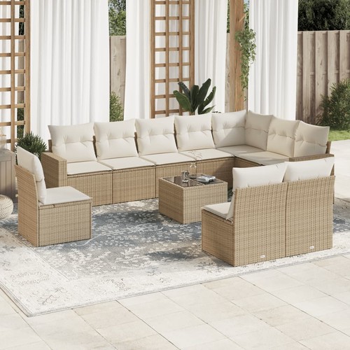 Tlg garten sofagarnitur - 10-tlg., garten-sofagarnitur