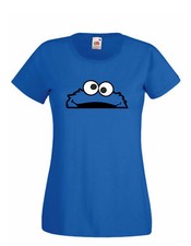 Kostüm für Krümelmonster Fans der Sesamstraße Karneval Fasching Damen Herren 