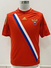 Russland National Herren Fußball Mannschaft Trikot Fußball 2012-13 Adidas Home Shirt - L