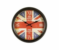 Wanduhr Mit Englisch Flagge