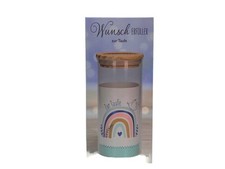 Wunsch - Erfüller zur Taufe / Geschenkverpackung aus Glas