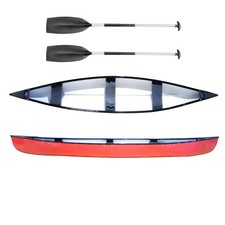 Kanu Ranger Liberty Kanadier 486cm 3-Sitzer Boot Paddelboot mit 2 Stechpaddel