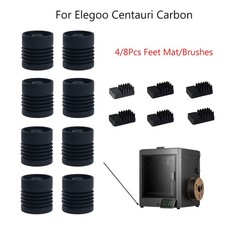 For Elegoo Centauri Carbon Anti Vibration Feet Silicone Rubber Foot Pad 4/6/8PCS