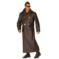 Matrix Mantel Kostüm General S 48 Deutscher Offiziersmantel Kunstledermantel