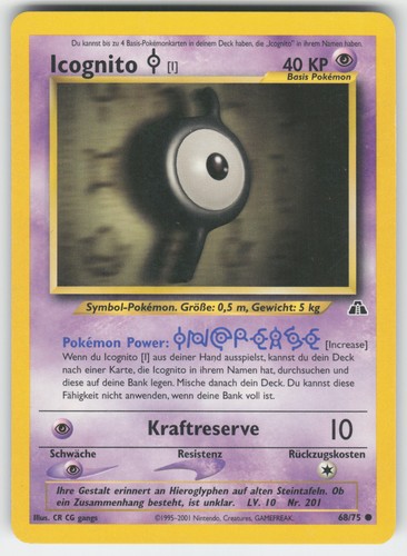 Pokémon icognito de - icognito,