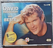David Hasselhoff  Das Beste inkl. 6 Karaoke-Songs Box-Set  4 CDs