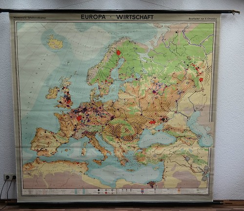 Lehrtafel schulwandkarte - lehrtafel,