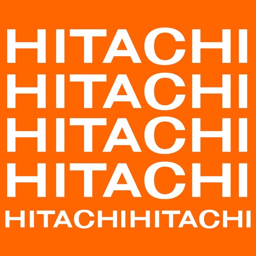 Hitachi aufkleber sticker - hitachi,
