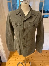 Military jacke denim jeans - military,