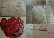 Brief BERLIN 1848: Student, späterer Oberbergrat Ernst Adolph LINDIG (1819-1893)
