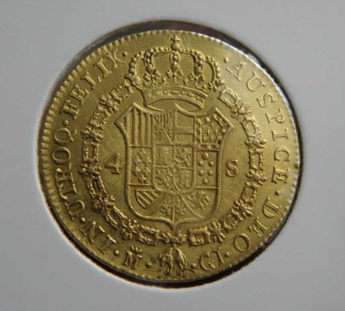 1815 spain gold - gold, escudos