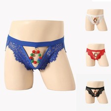 Herren Spitze transparent