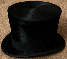 Zylinder Hut mit Schachtel, Vintage-Stil