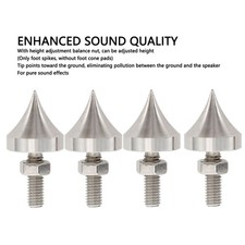 HiFi -Lautsprecher Spike Lautsprecher -Isolation Spikes Schocksicherem Rauschen