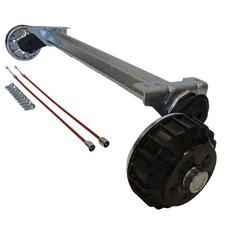 Alko Anhängerachse gebremst 1500kg B1600-3, Auflage = 1100mm, Radanschluss 5x112