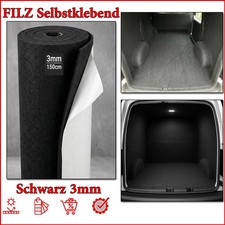 Filz SELBSTKLEBEND 3mm SCHWARZ