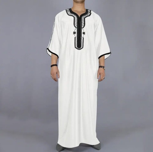 Schwarzer muslimischer kaftan - muslimischer,
