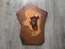 Indianer Kopf Bild Holz Wandbild Deko 3D