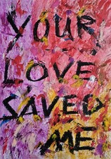 Gemälde - Liebe / Rettung /