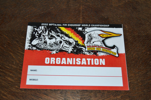 Organisations ausweis rund - rund, um