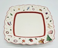 Villeroy & Boch Toy's Delight Frühstücksteller Kuchenteller Teller Eckig Weiß 24
