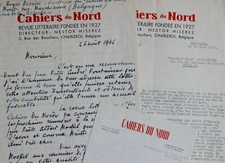 Roger Desaise fragt nach zwei Artikeln über Albert Mockel und Stéphane Mallarmé