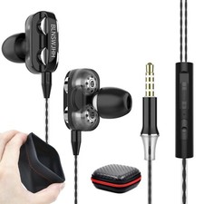 Super Bass In-Ear Doppeltreiber Kopfhörer X12 Ohrhörer Earphone Headset