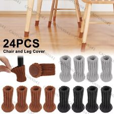 24x Fußkappen Stuhlbeinkappen