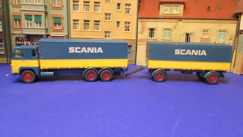Wiking scania hängerzug - scania,