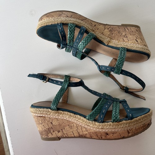 Wedge sandalen keilabsatz kork - sandalen,