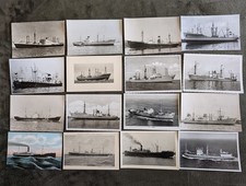 Bulk Lot 336 - Deutsche Frachtschiffe alle benannt - 21 , 5,5" x 3,5" Postkarten 