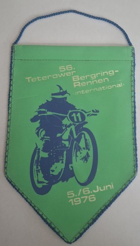Speedway wimpel 1976 teterow - ,