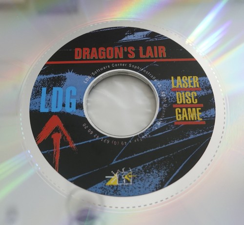 Laserdisc game dragon - laserdisc, game: