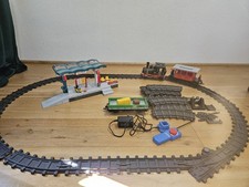 Playmobil Dampflok Zug Set mit Bahnhof