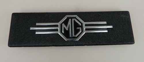 Engliches typenschild chrom - mg,