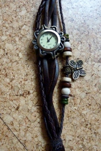 Armbanduhr wickeluhr braun - ~,