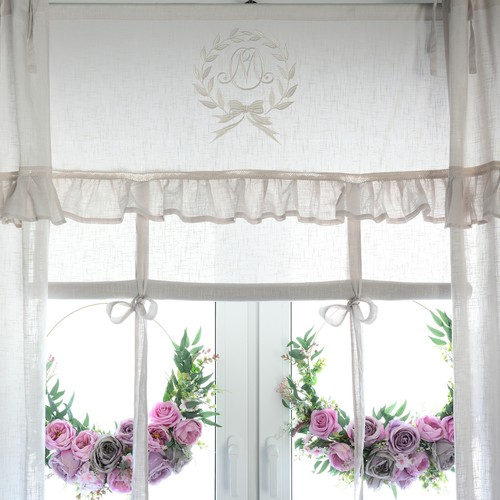 Mathilde 120x120cm raffgardine - 120x120cm,