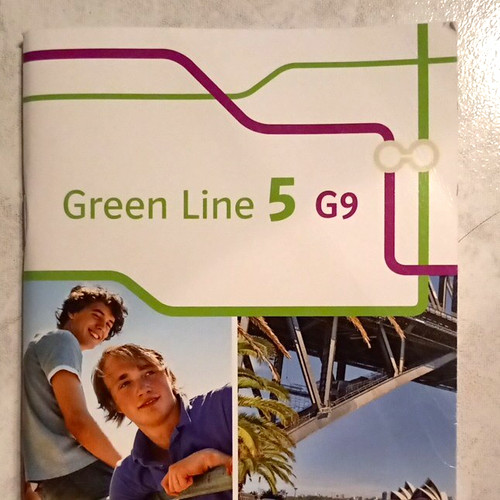 Green line - line,