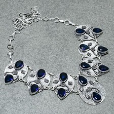 Facettierte Iolith Birnenform