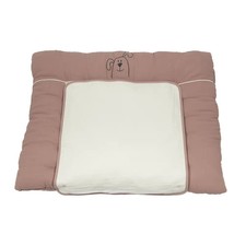 Musselin Wickelunterlage groß Hund altrosa 85 x 70 cm