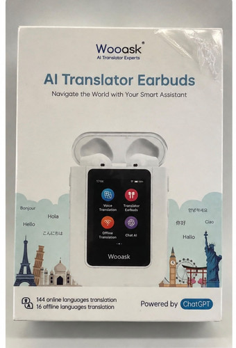 Wooask translator earbuds - ai,