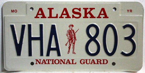 Alaska nummernschild usa - nummernschild,